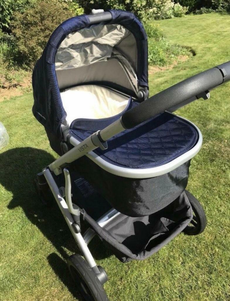 uppababy vista bassinet stand used